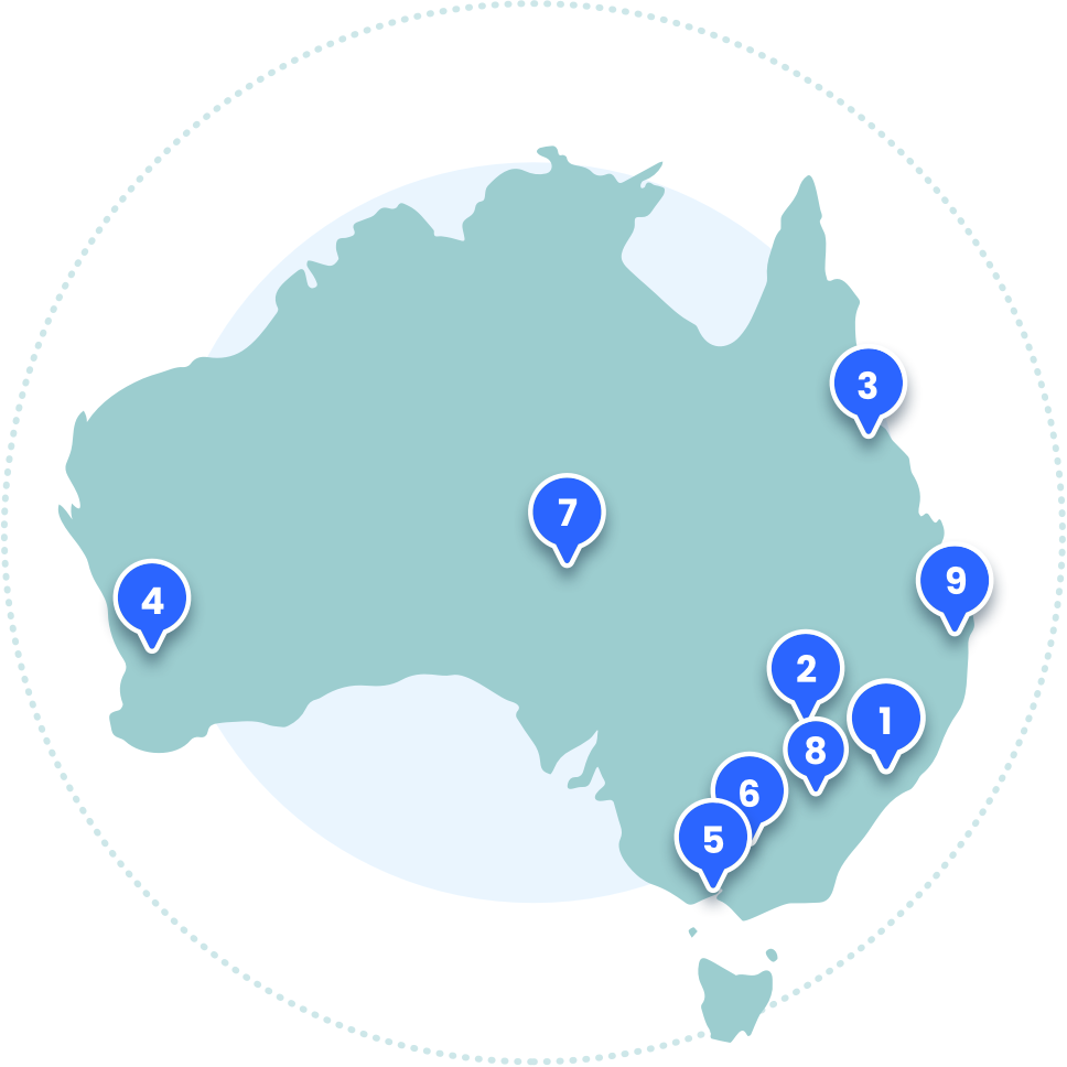 Australia Map