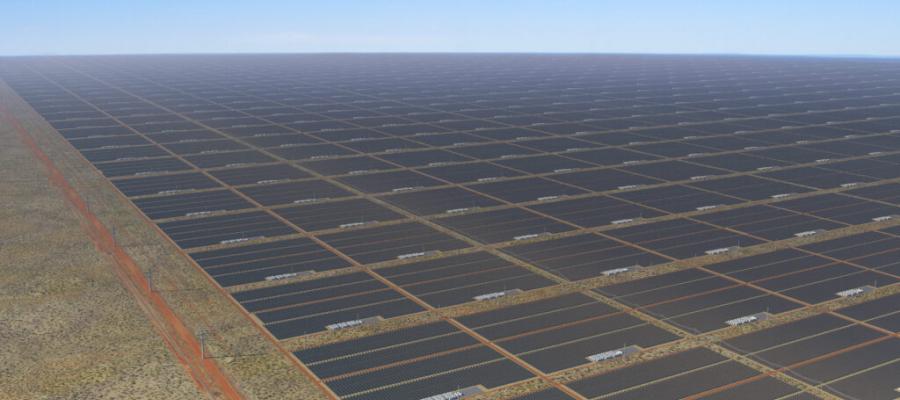 Proposed Australia-Asia PowerLink solar farm in the Northern Territory