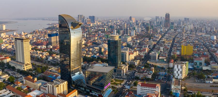 Phnom Penh cityscape