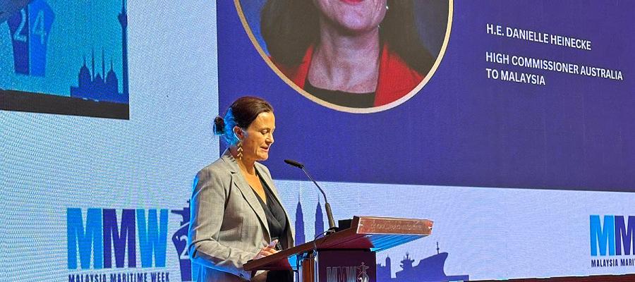 Danielle Heinecke, Malaysia Maritime Week 2024