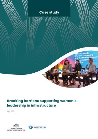 Women in infrastructure leadership