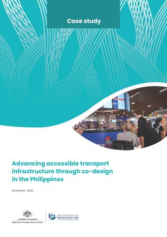 Advancing accessible transport through co-design in the Philippines